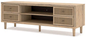 Cielden 62" TV Stand Entertainment Center Ashley Furniture