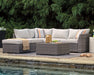 Cherry Point 4-piece Outdoor Sectional Set Outdoor Seating Set Ashley Furniture