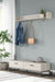 Socalle Bench with Coat Rack Coat Rack Ashley Furniture