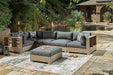 Citrine Park Outdoor Set Outdoor Seating Set Ashley Furniture