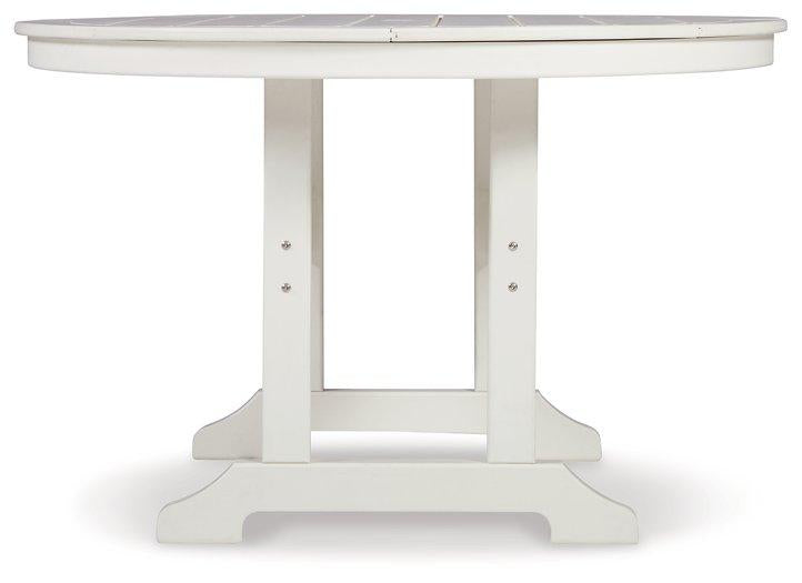 Crescent Luxe Outdoor Dining Table Outdoor Dining Table Ashley Furniture