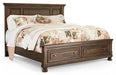 Flynnter Bed with 2 Storage Drawers Bed Ashley Furniture