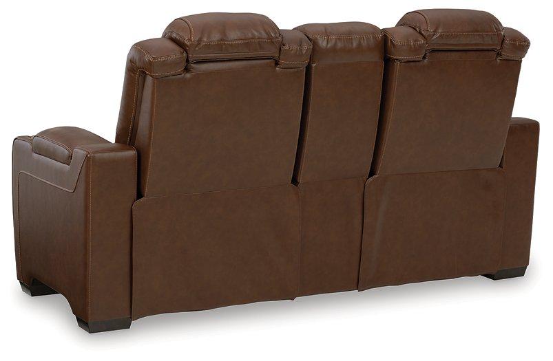 Backtrack Power Reclining Loveseat Loveseat Ashley Furniture