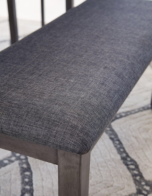 Bridson Dining Table and Chairs with Bench (Set of 6) - Dayton Discount Furniture