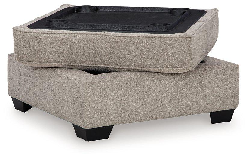 Claireah Ottoman With Storage Ottoman Ashley Furniture