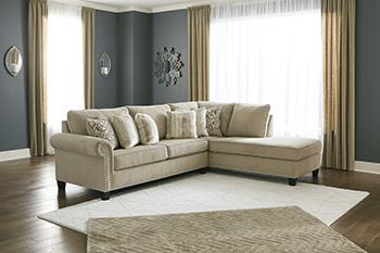 Dovemont 2-Piece Sectional with Chaise Sectional Ashley Furniture