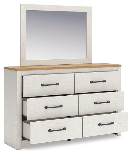 Linnocreek Dresser and Mirror Dresser & Mirror Ashley Furniture