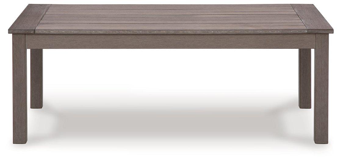 Hillside Barn Outdoor Coffee Table Outdoor Cocktail Table Ashley Furniture