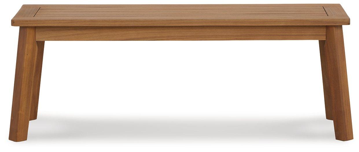 Janiyah Outdoor Dining Bench Outdoor Dining Bench Ashley Furniture