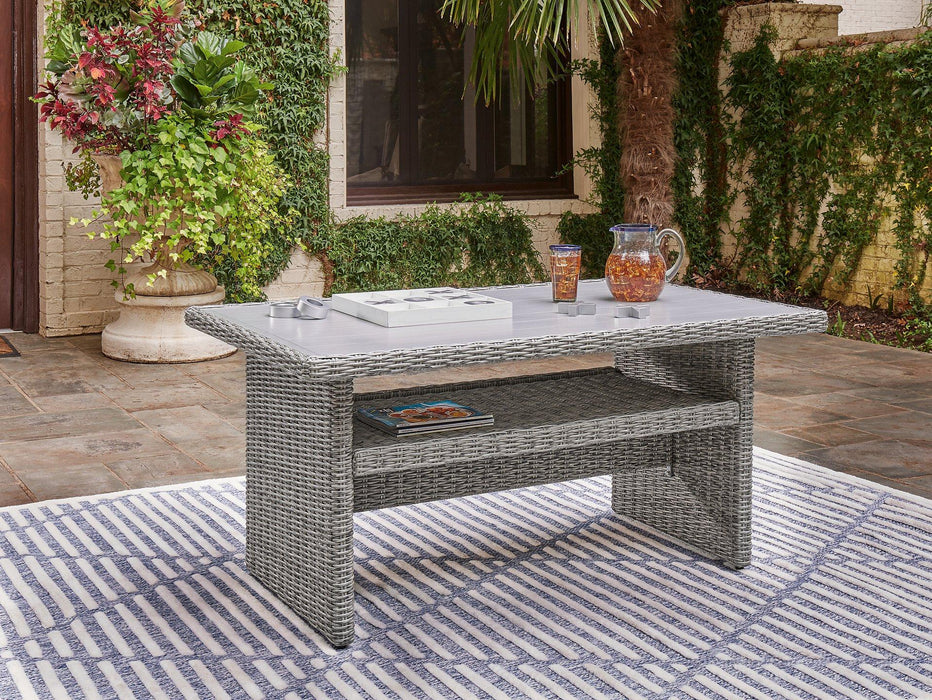 Naples Beach Outdoor Multi-use Table Outdoor Dining Table Ashley Furniture