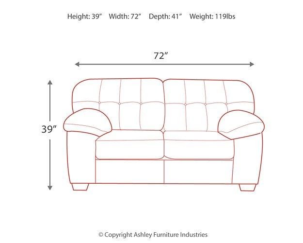 Accrington Loveseat Loveseat Ashley Furniture