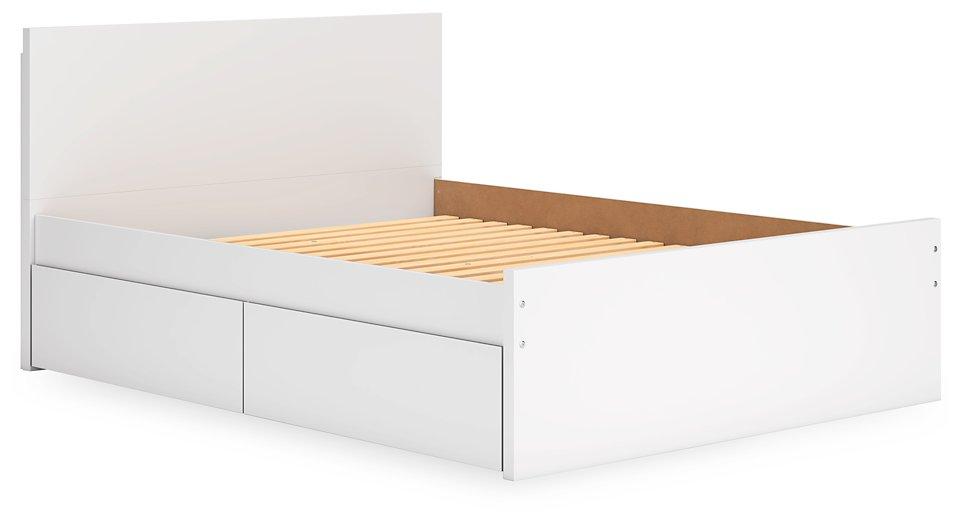 Onita Panel Bed with 1 Side Storage Bed Ashley Furniture