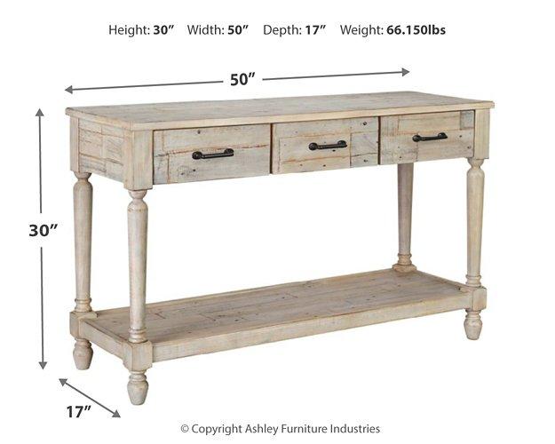 Shawnalore Sofa/Console Table Sofa Table Ashley Furniture