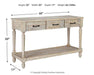 Shawnalore Sofa/Console Table Sofa Table Ashley Furniture