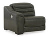 Center Line 2-Piece Power Reclining Loveseat Sectional Ashley Furniture