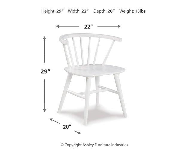 Grannen Dining Chair Dining Chair Ashley Furniture