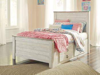 Willowton Bed with 2 Storage Drawers Bed Ashley Furniture