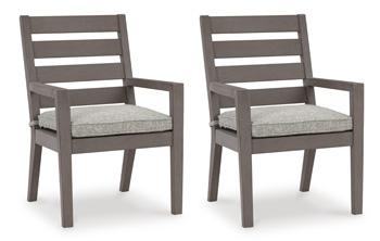 Hillside Barn Outdoor Dining Arm Chair (Set of 2) Outdoor Dining Chair Ashley Furniture