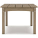 Hyland wave Outdoor Coffee Table Outdoor Cocktail Table Ashley Furniture