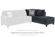 Abinger 2-Piece Sleeper Sectional with Chaise Sectional Ashley Furniture