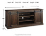 Budmore 70" TV Stand TV Stand Ashley Furniture