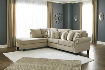 Dovemont 2-Piece Sectional with Chaise Sectional Ashley Furniture