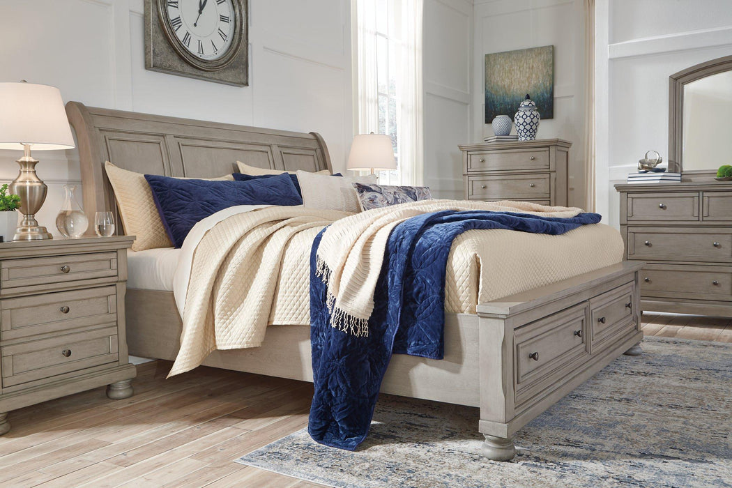 Lettner Bed with 2 Storage Drawers Bed Ashley Furniture