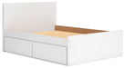 Onita Panel Bed with 1 Side Storage Bed Ashley Furniture