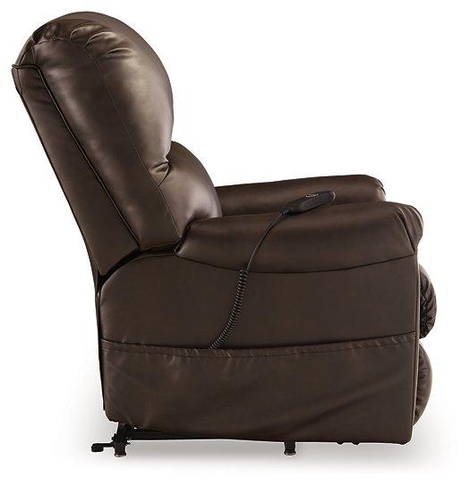 Shadowboxer Power Lift Chair Recliner Ashley Furniture