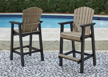 Fairen Trail Barstool (Set of 2) Outdoor Barstool Ashley Furniture