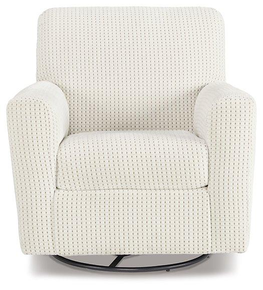 Herstow Swivel Glider Accent Chair Accent Chair Ashley Furniture