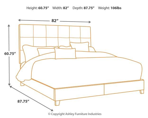 Dolante Upholstered Bed Bed Ashley Furniture