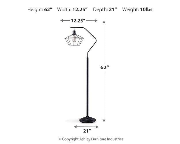 Makeika Floor Lamp Floor Lamp Ashley Furniture