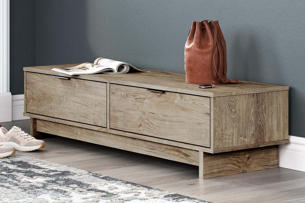 Oliah Storage Bench EA Furniture Ashley Furniture