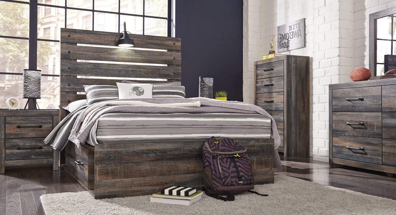 Drystan Bed with 4 Storage Drawers Bed Ashley Furniture