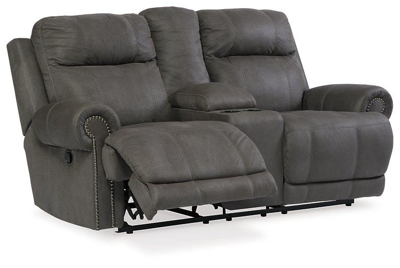 Austere Reclining Loveseat with Console Loveseat Ashley Furniture