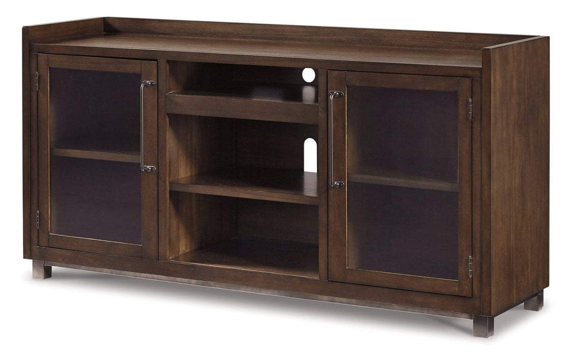 Starmore 70" TV Stand with Electric Fireplace Entertainment Center Ashley Furniture