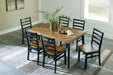 Blondon Dining Table and 6 Chairs (Set of 7) Dining Table Ashley Furniture