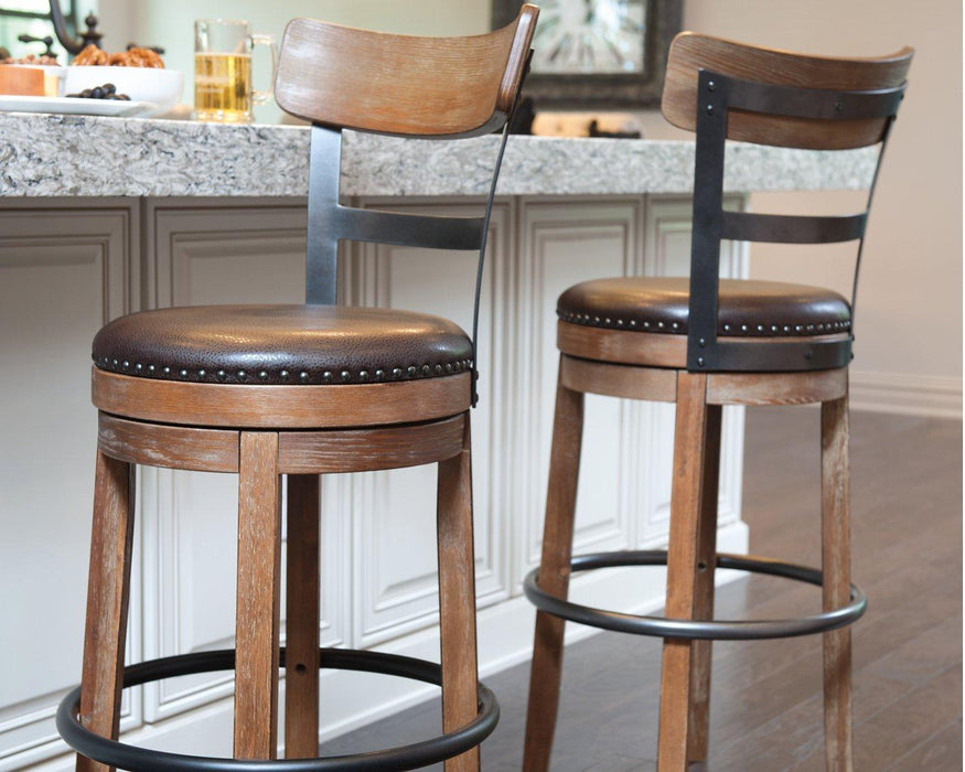 Pinnadel Bar Height Bar Stool Barstool Ashley Furniture