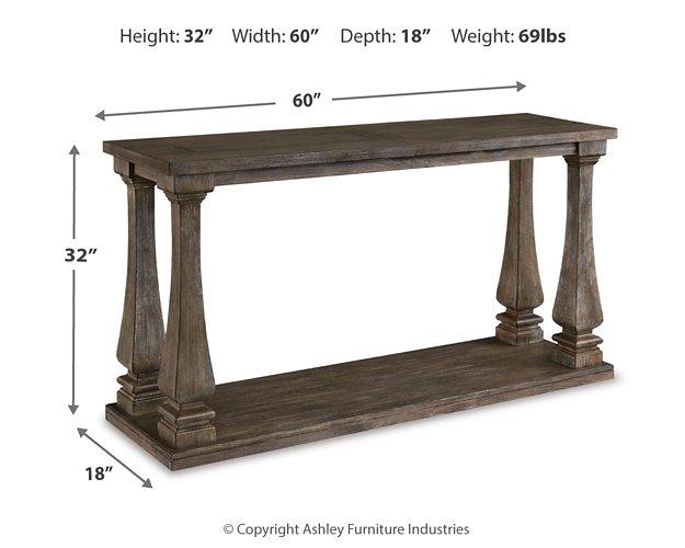 Johnelle Sofa Table Sofa Table Ashley Furniture