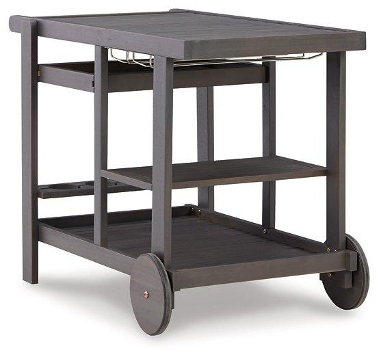 Kailani Serving Cart Outdoor Serving Cart Ashley Furniture