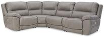 Dunleith Power Reclining Sectional Sectional Ashley Furniture