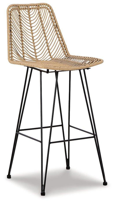 Angentree Bar Height Bar Stool Barstool Ashley Furniture