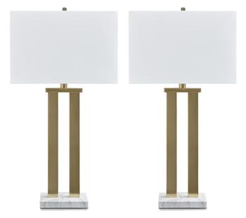 Coopermen Table Lamp (Set of 2) Table Lamp Pair Ashley Furniture