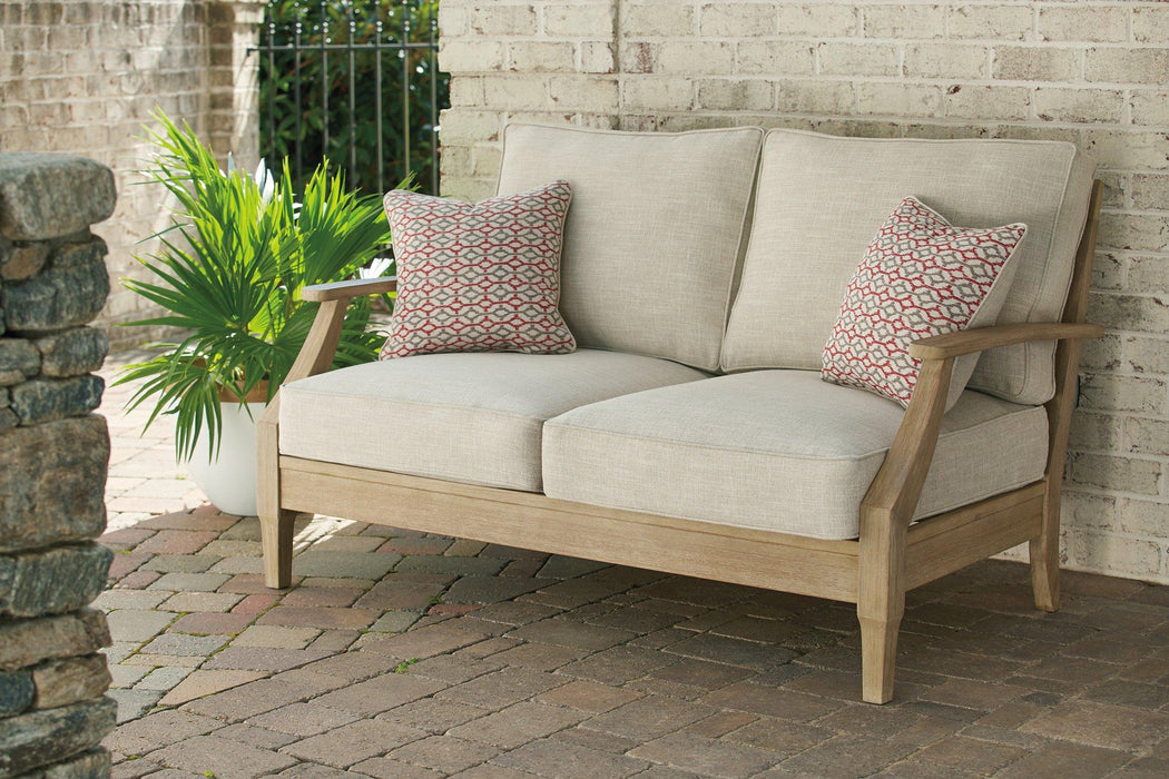 Clare View Loveseat with Cushion Outdoor Seating Ashley Furniture