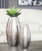 Dinesh Vase (Set of 2) Vase Ashley Furniture