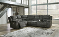 Nettington Power Reclining Sectional Sectional Ashley Furniture