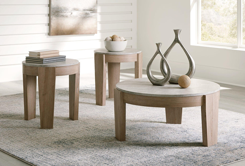 Guystone Table (Set of 3) Table Set Ashley Furniture