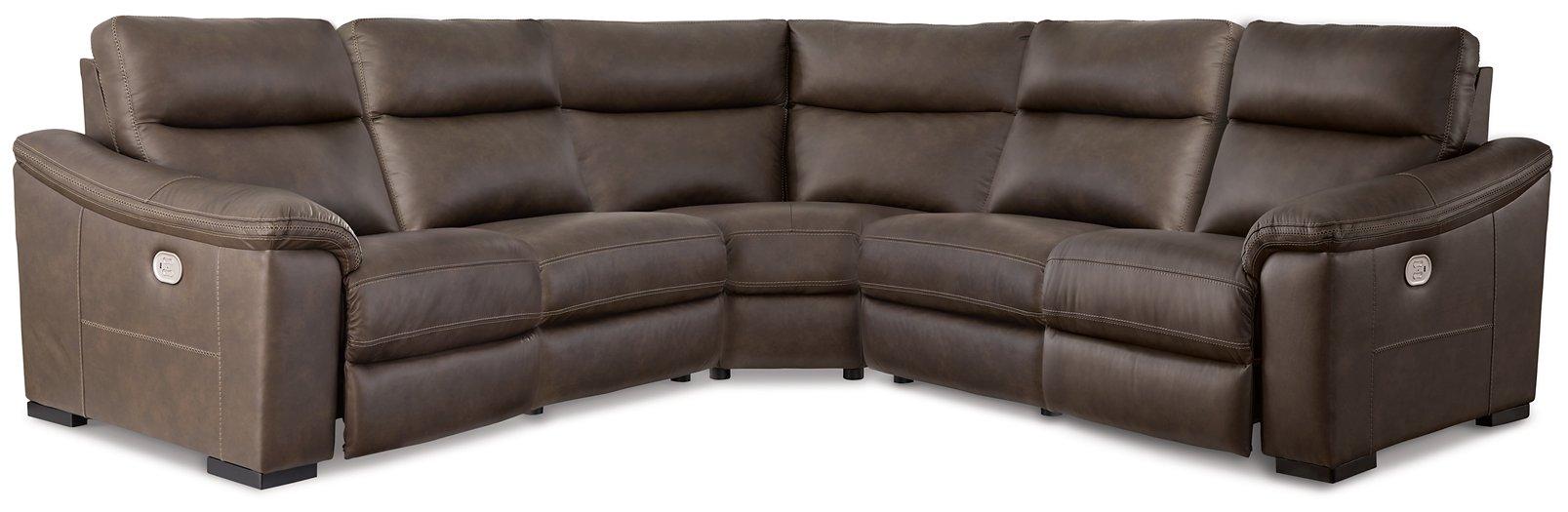 Salvatore Power Reclining Sectional Sectional Ashley Furniture