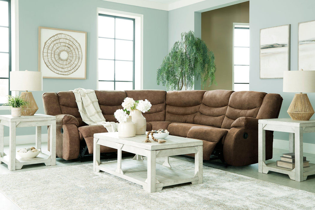 Partymate 2-Piece Reclining Sectional Sectional Ashley Furniture